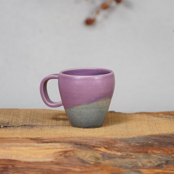 Double coloured espresso cup