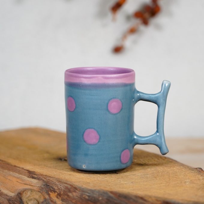 Coffee mug "Polka dots"