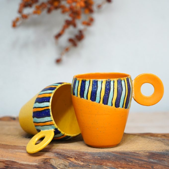 Coffee mug "Stripes"