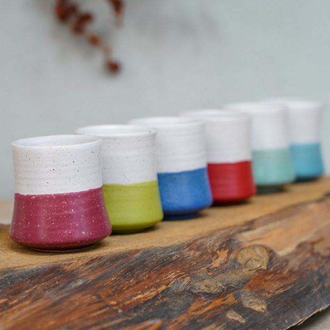 Double coloured wine cup "TeraVino"