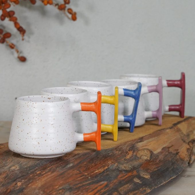 Coffee mug "Color touch"