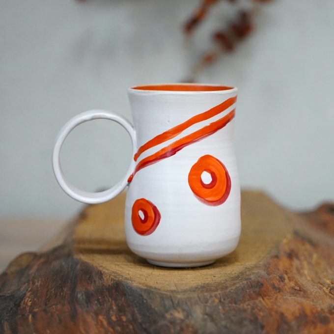 Coffee mug "Ring dots"