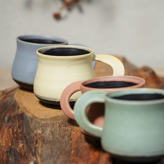 Coffee mug "For the left handed"