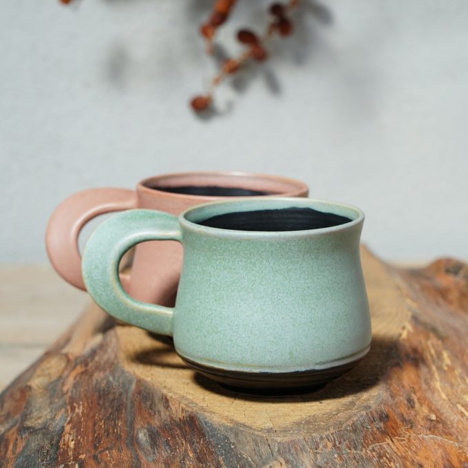 Coffee mug "For the left handed"