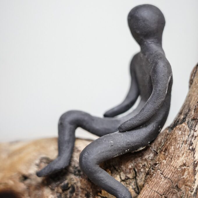 Επιτραπέζια διακόσμηση (Driftwood &; Clay)