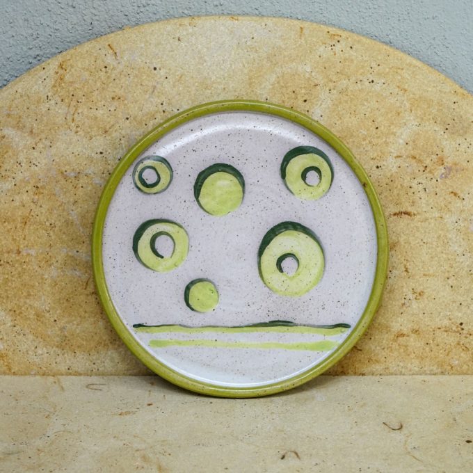 Food plate "Ring dots"