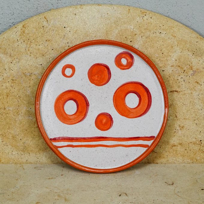 Food plate "Ring dots"