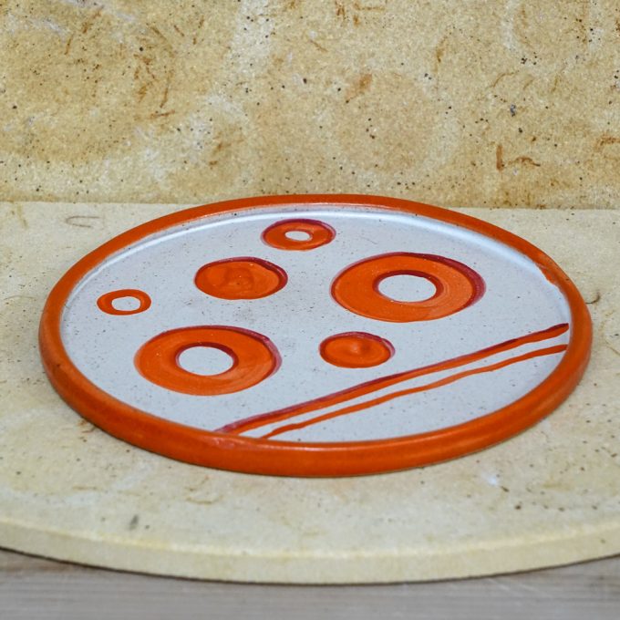 Food plate "Ring dots"