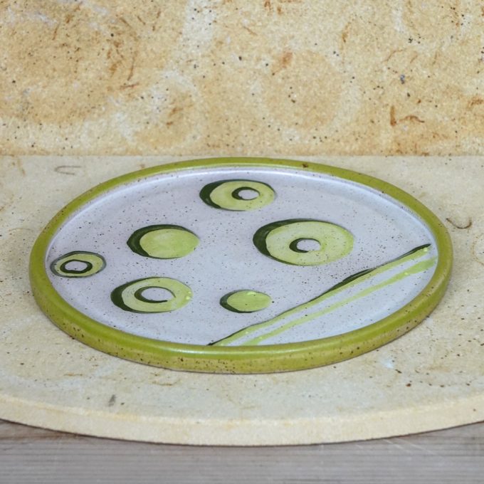 Food plate "Ring dots"