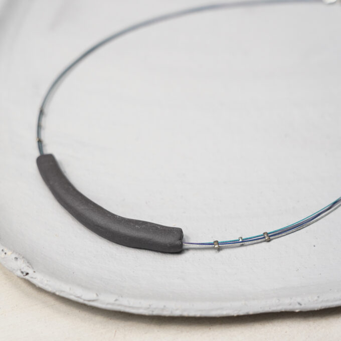 handmade ceramic wire jewellery